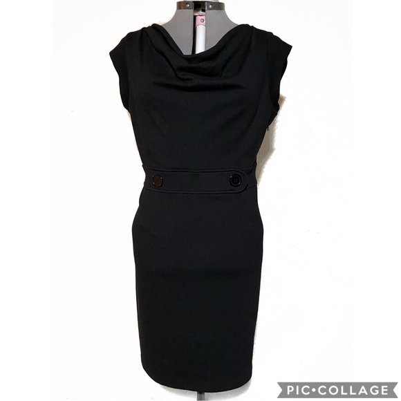 Spense Dresses & Skirts - NWTs Spense Sheath Dress with Small Cowl Neck 16